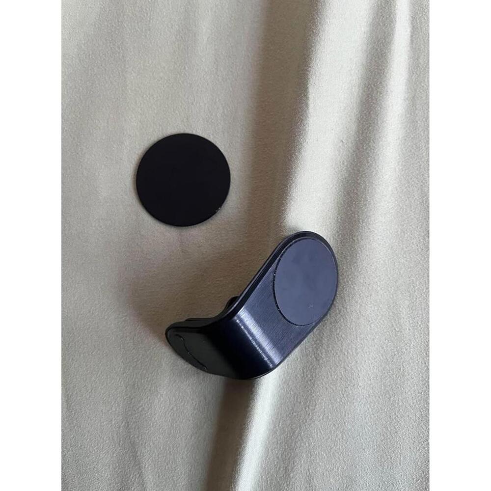Premium Black Phone Mount with Adhesive Disc